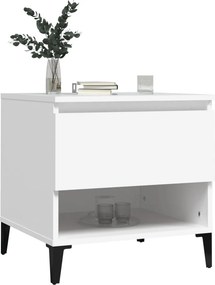 vidaXL Βοηθητικά Τραπέζια 2 τεμ. Λευκά 50x46x50 εκ. Επεξεργασμένο Ξύλο