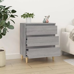 vidaXL Ντουλάπι Γκρι Sonoma 60x35x70 εκ. από Επεξεργασμένο Ξύλο