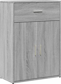vidaXL Ντουλάπι Γκρι Sonoma 60x30x84 εκ. από Επεξεργασμένο Ξύλο