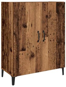 vidaXL Highboard 2 pcs Παλαιό ξύλο 69.5 x 34 x 180 εκ.