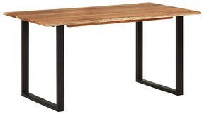vidaXL Τραπεζαρία 154x80x76 εκ. από Μασίφ Ξύλο Ακακίας