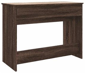 vidaXL Μπουντουάρ με Καθρέφτη Καφέ Δρυς 100x45x76 εκ.