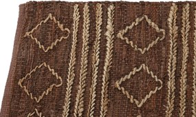 Χαλί Home ESPRIT Καφέ Ρόμπος 120 x 180 x 1 cm