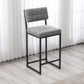Bar Stool Retro - Grey Grey
