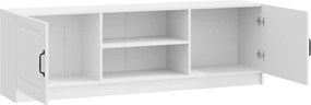 vidaXL Ντουλάπι TV Γυαλιστερό Λευκό 150 x 31 x 47 εκ