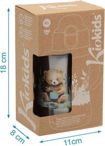 Παγούρι - Θερμός 280ml Με Καλαμάκι Kiokids Little Beer 3807