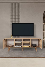 Έπιπλο Τηλεόρασης Sapphire Δρυς PRAFRER 160x35x18