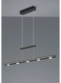 Κρεμαστό Φωτιστικό Οροφής 7xLED 4W Up Down Switch Dimmer 3000Κ/5000Κ Lacal Trio Lighting-379190732-Μαύρο 379190732
