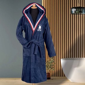 Μπουρνούζι Greenwich Polo Club Essential Navy 3063 Μπλε Small