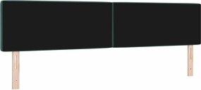 vidaXL LED κεφαλάρι με κεφαλάρι Σκούρο Πράσινο 200 cm Πολυεστέρας