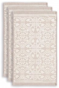 ΣΕΤ ΠΕΤΣΕΤΕΣ ΧΕΡΙΩΝ 30x50cm 3 ΤΕΜ. PIP STUDIO - TILE DE PIP KHAKI