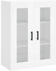 vidaXL Ντουλάπι Λευκό 69,5x34x180 εκ. από Επεξεργασμένο Ξύλο