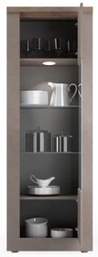 Έπιπλο Τηλεόρασης Ανθρακί Οξειδωμένο 121x43x57