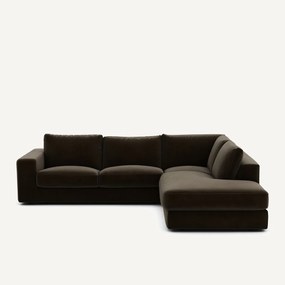 Γωνιακός καναπές από βελούδο, Skander