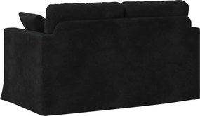 vidaXL Καναπές Μαύρο