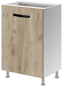 Floor cabinet Emma 50 cm Καφέ