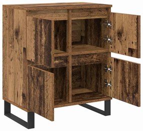 vidaXL Πλαϊνό γραφείο Καφέ 60 x 35 x 70 cm Επεξεργασμένο ξύλο