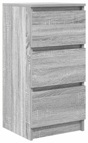 Ντουλάπι Γκρι Sonoma 37,5x35x76 εκ. Ξύλινο μηχανουργικό ξύλο 861729