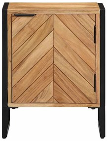 vidaXL Κομοδίνο Καφέ 40 x 30 x 50 cm Μασίφ ξύλο ακακίας