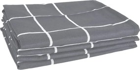 vidaXL Σετ Πετσετών 12 Τεμαχίων Γκρι Βαμβακερές