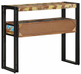vidaXL Τραπέζι κονσόλας 90 x 33 x 75 εκ Μασίφ ανακυκλωμένο ξύλο