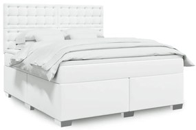 ΚΡΕΒΑΤΙ BOXSPRING ΜΕ ΣΤΡΩΜΑ ΛΕΥΚΟ 180X200 ΕΚ. ΣΥΝΘΕΤΙΚΟ ΔΕΡΜΑ 3290733