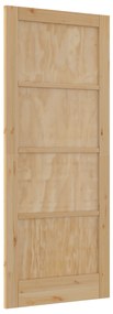 vidaXL Εσωτερική Πόρτα "ORKDAL" 83x202x4 εκ. Συμπαγής Ξύλινη Πόρτα Πεύκου
