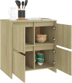 vidaXL Μπουφές Sonoma Δρυς 70x41x75 εκ. από Επεξεργασμένο Ξύλο