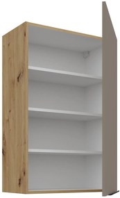 Κρεμαστό ντουλάπι Arianna 60 G 90 1F-Γκρέζ