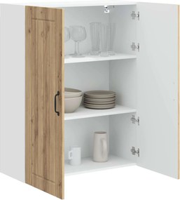 vidaXL Ντουλάπα Τοίχου LUCCA Artisan Δρυς 80 x 31 x 100 εκ.