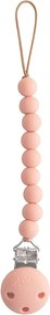 Κλιπ Πιπίλας Mushie Hera Powder Pink 66-102036