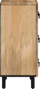 vidaXL Βοηθητικό Ντουλάπι 60 x 33 x 75 εκ. από Μασίφ Ξύλο Μάνγκο