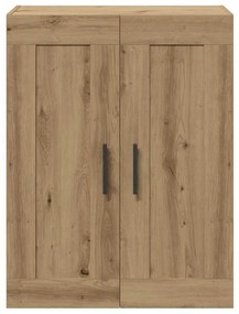 vidaXL Ντουλάπι Τοίχου Αρτισιανή Δρυς 69,5x34x90 εκ. από Επεξεργ. Ξύλο