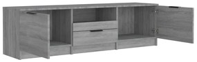 vidaXL Έπιπλο Τηλεόρασης Γκρι Sonoma 140x35x40 εκ. Επεξεργασμένο Ξύλο