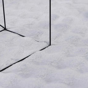 vidaXL Χαλιά χώρου Ορθογώνιος SIROLO Γκρι 150 x 80 cm Πολυεστέρας
