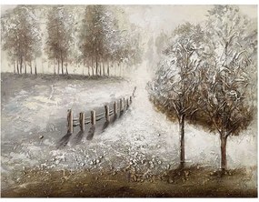 Πίνακας Καμβάς Δέντρα 15-00-23559 80x60cm Multi Marhome Horizontal Canvas
