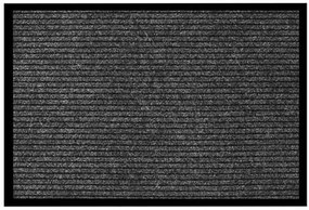 HOME USE πατάκι εισόδου HUH-0207, αντιολισθητικό, 60x40cm, 6mm πάχος, γκρι
