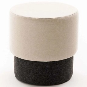 Σκαμπό Patara 825BLC5178 Φ40x40cm Cream