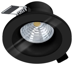Φωτιστικό Χωνευτό Eglo 99494 SALABATE Μαύρο Ματ (Black Mat) 4000K