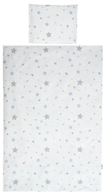 Σετ Σεντόνια Κούνιας 3τεμ. 70x140cm  Bear Blue Stars 10420016901  Lorelli