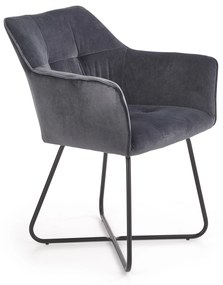 K377 chair, color: grey DIOMMI V-CH-K/377-KR-POPIEL