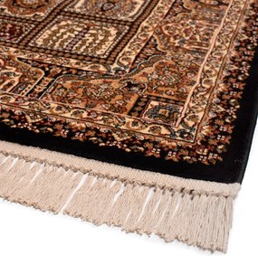 Χαλί (240x300) Βιοκαρπέτ Isfahan 3517D Black/ Black