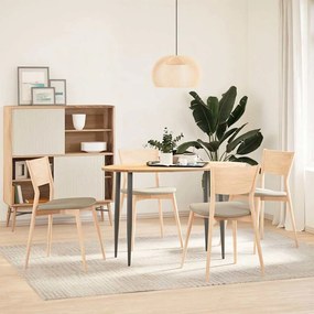 vidaXL Επιφάνεια Τραπεζιού Οβάλ 120x60x2 εκ. από Μασίφ Ξύλο Δρυός