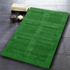 Χαλάκι Μπάνιου Window Πράσινο Texi 60Χ90 100% Cotton