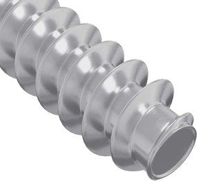 vidaXL Κεφαλή βίδας 2 pcs Ασημί M7 x 40 χλστ Ατσάλι