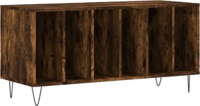 vidaXL Έπιπλο Δίσκων Καπνιστή Δρυς 100x38x48 εκ από Επεξεργασμένο Ξύλο