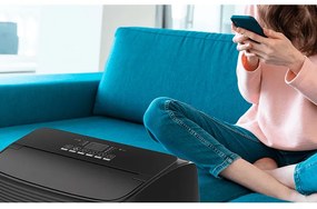 Φορητό κλιματιστικό Tesla TTMYB-12CHW, 1780W, 3 βαθμοί, Λειτουργία θέρμανσης, WiFi, LED, Υγραντήρας, Τηλεχειρισμός, Μαύρο