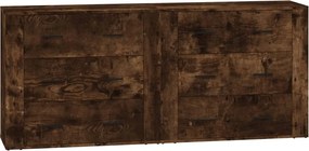 vidaXL Ντουλάπια 2 τεμ. Καπνιστή δρυς Επεξεργασμένο Ξύλο