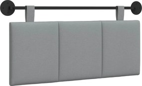 vidaXL Κρεμαστό Κεφαλάρι Ανοιχτό γκρι ύφασμα