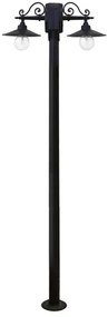 Κολόνα επιδαπέδιο φωτιστικό μαύρο Petra LP-150EB 2L Heronia-23-0060-Μαύρο 23-0060